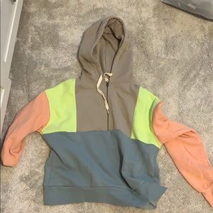 Urban Outfitters quarter zip hoodie
